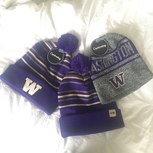 *SOLD* Set of 3 Huskies Beanies